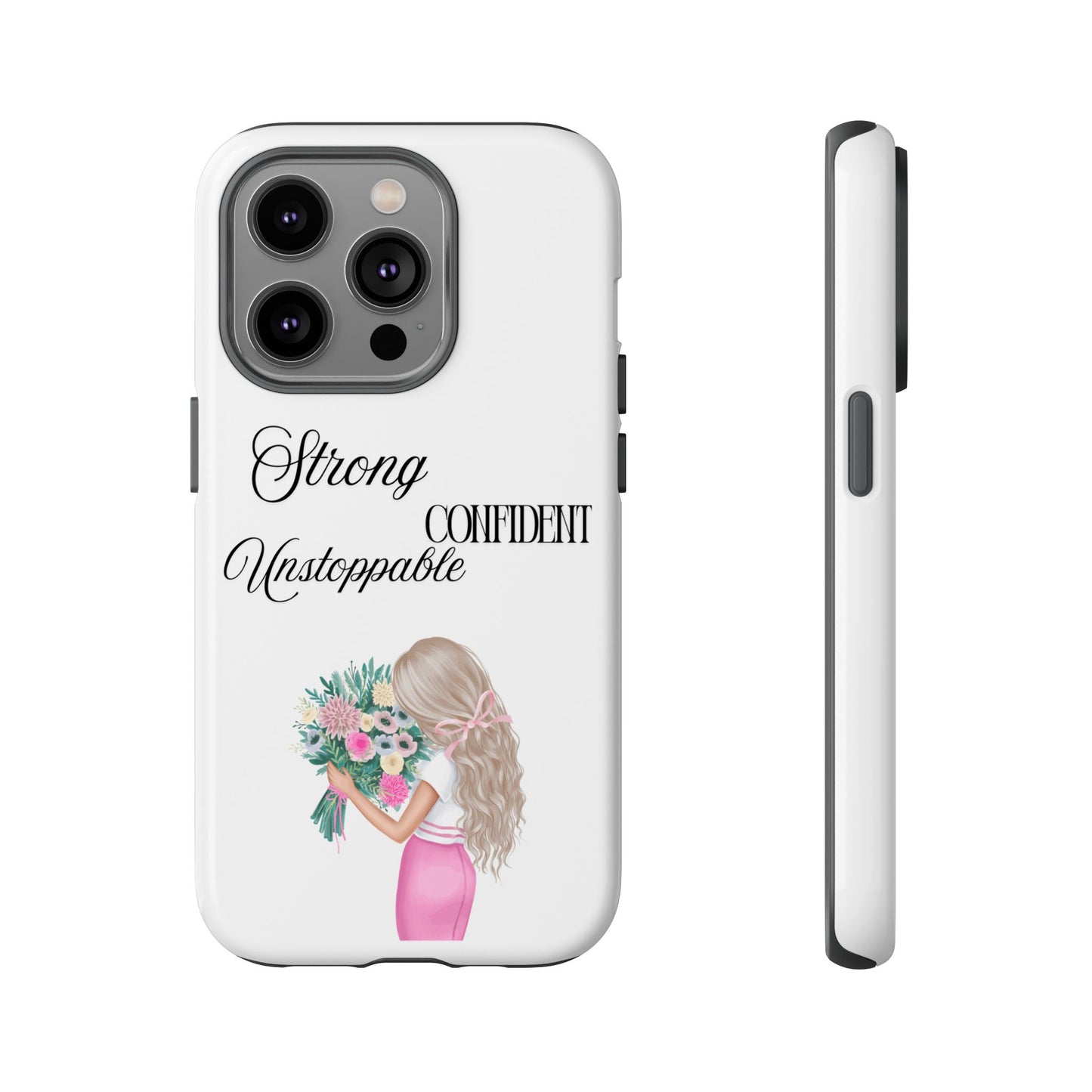 Dream Big, Stay Bold – Motivational Phone Case Compatible with iPhone & Samsung