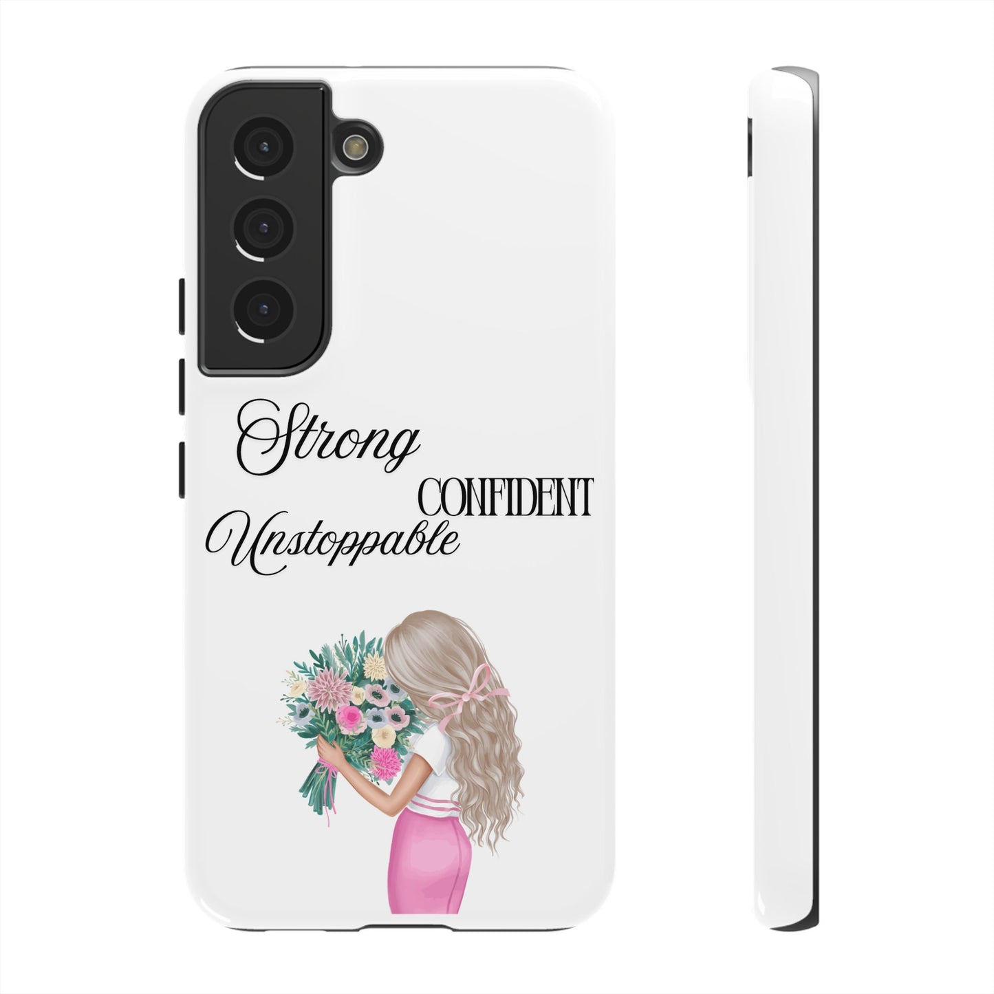Dream Big, Stay Bold – Motivational Phone Case Compatible with iPhone & Samsung