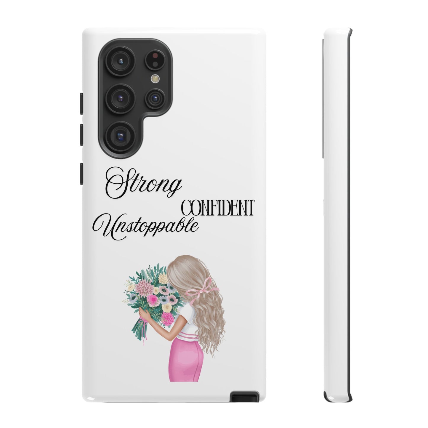 Dream Big, Stay Bold – Motivational Phone Case Compatible with iPhone & Samsung