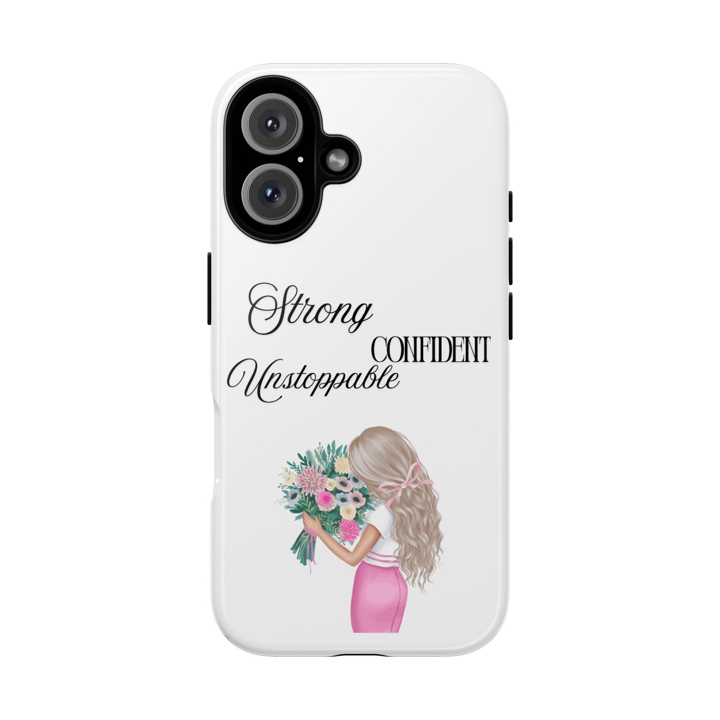 Dream Big, Stay Bold – Motivational Phone Case Compatible with iPhone & Samsung