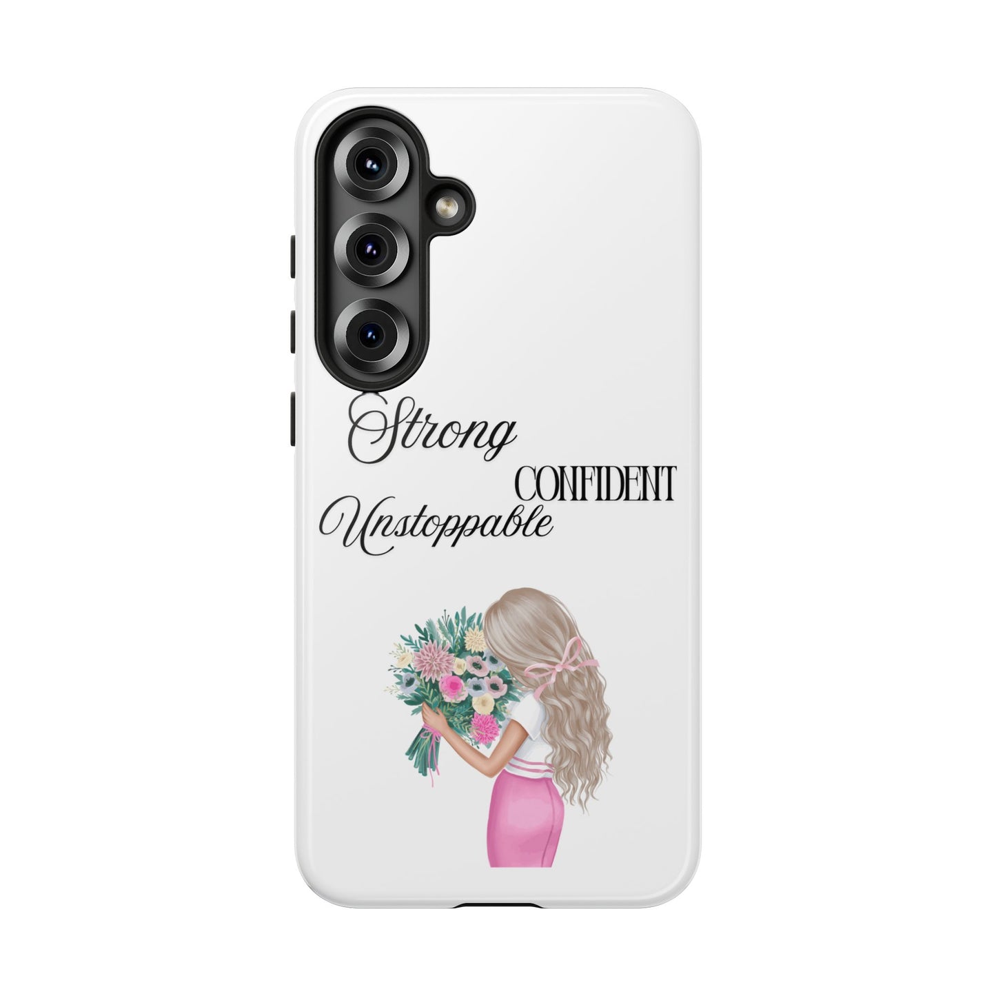 Dream Big, Stay Bold – Motivational Phone Case Compatible with iPhone & Samsung
