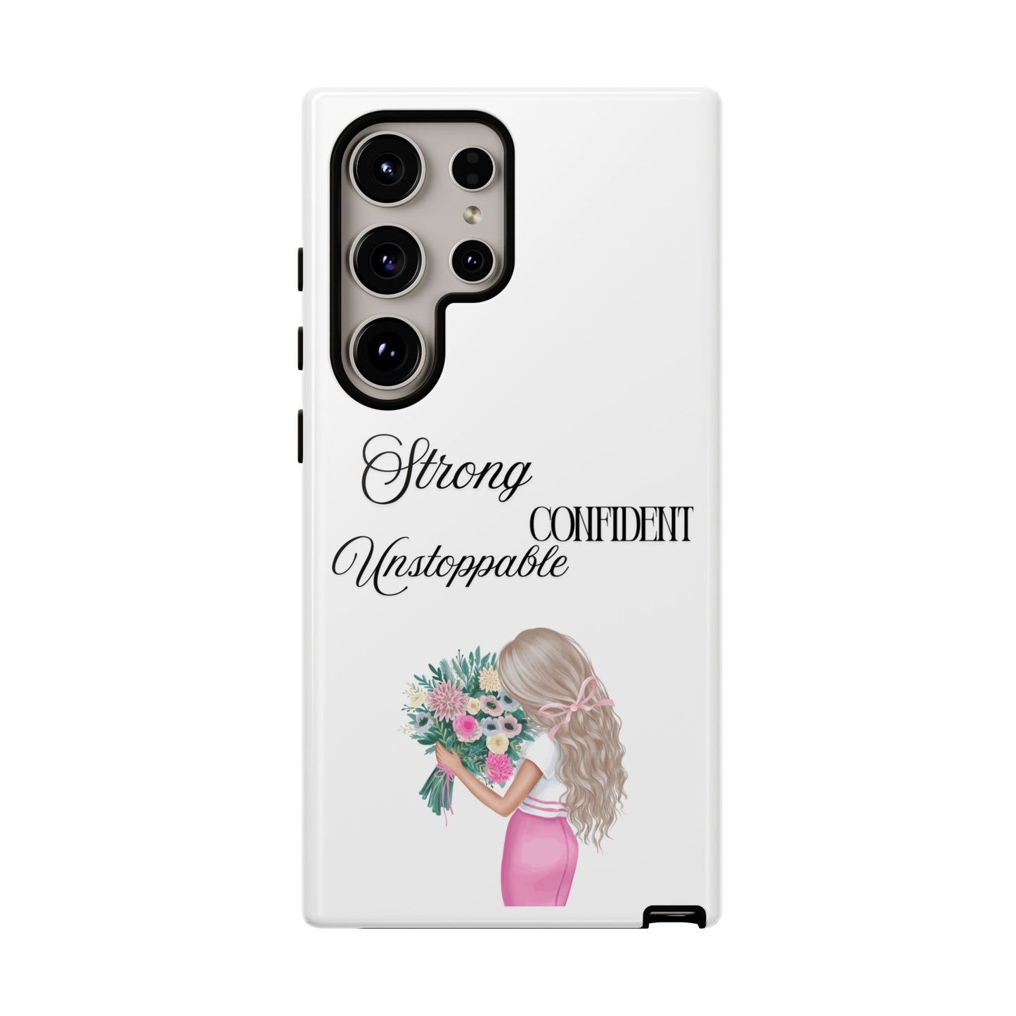 Dream Big, Stay Bold – Motivational Phone Case Compatible with iPhone & Samsung