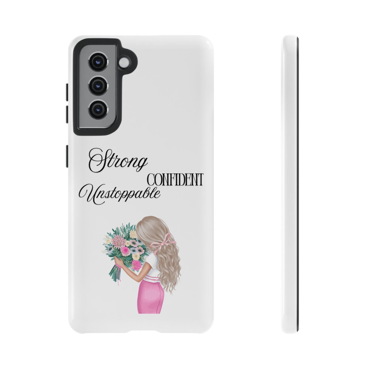 Dream Big, Stay Bold – Motivational Phone Case Compatible with iPhone & Samsung