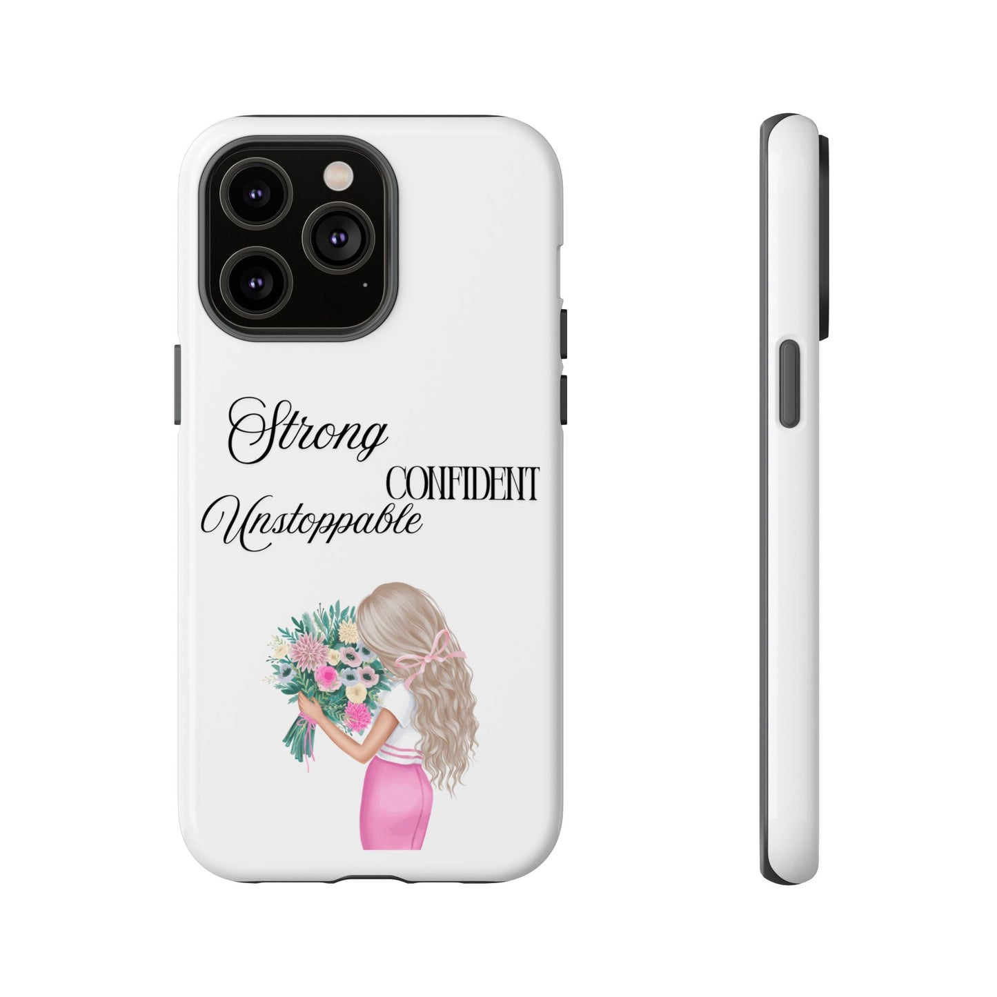 Dream Big, Stay Bold – Motivational Phone Case Compatible with iPhone & Samsung