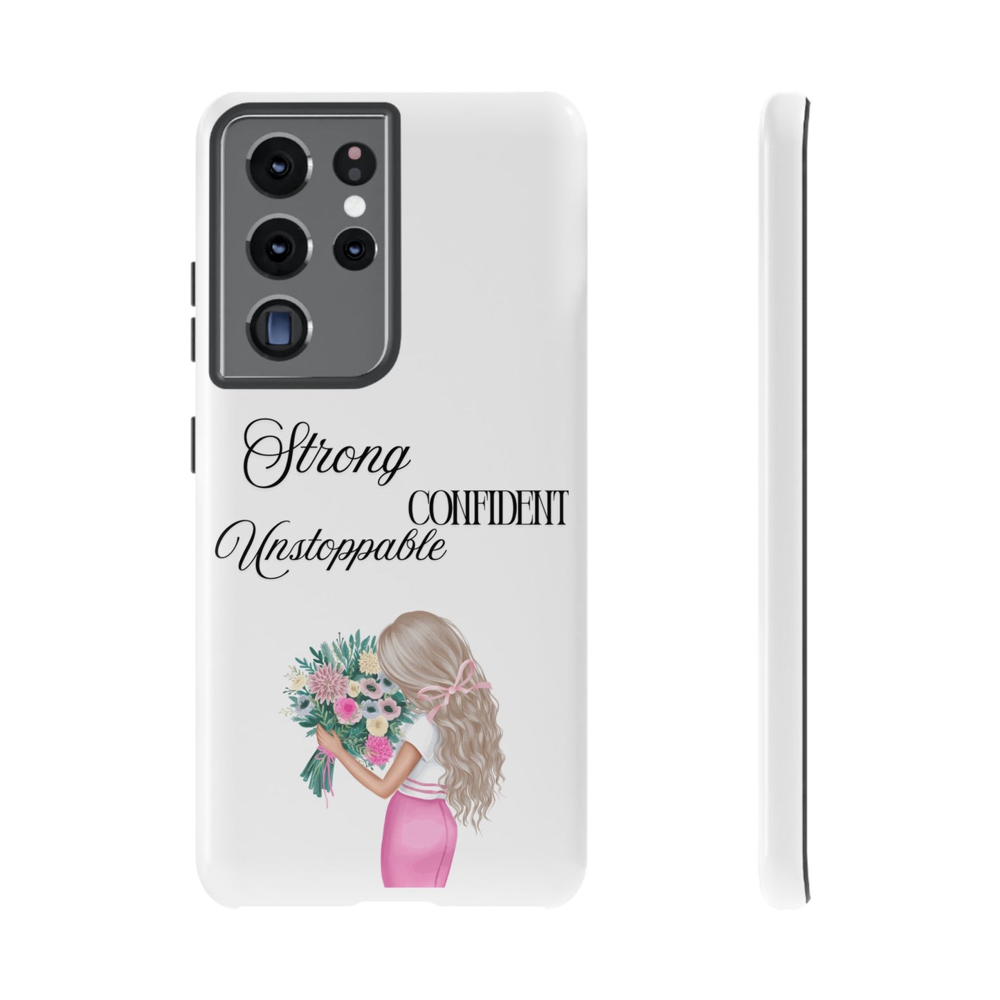 Dream Big, Stay Bold – Motivational Phone Case Compatible with iPhone & Samsung