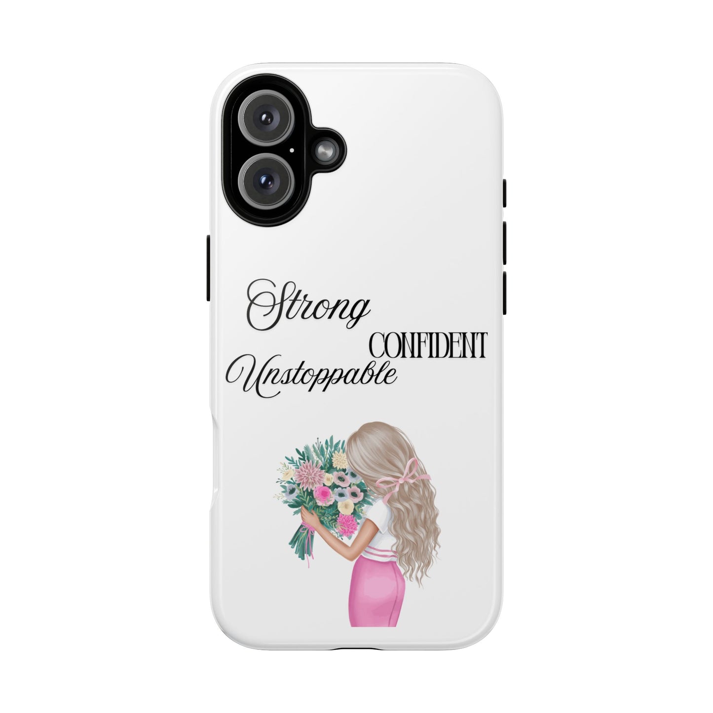 Dream Big, Stay Bold – Motivational Phone Case Compatible with iPhone & Samsung