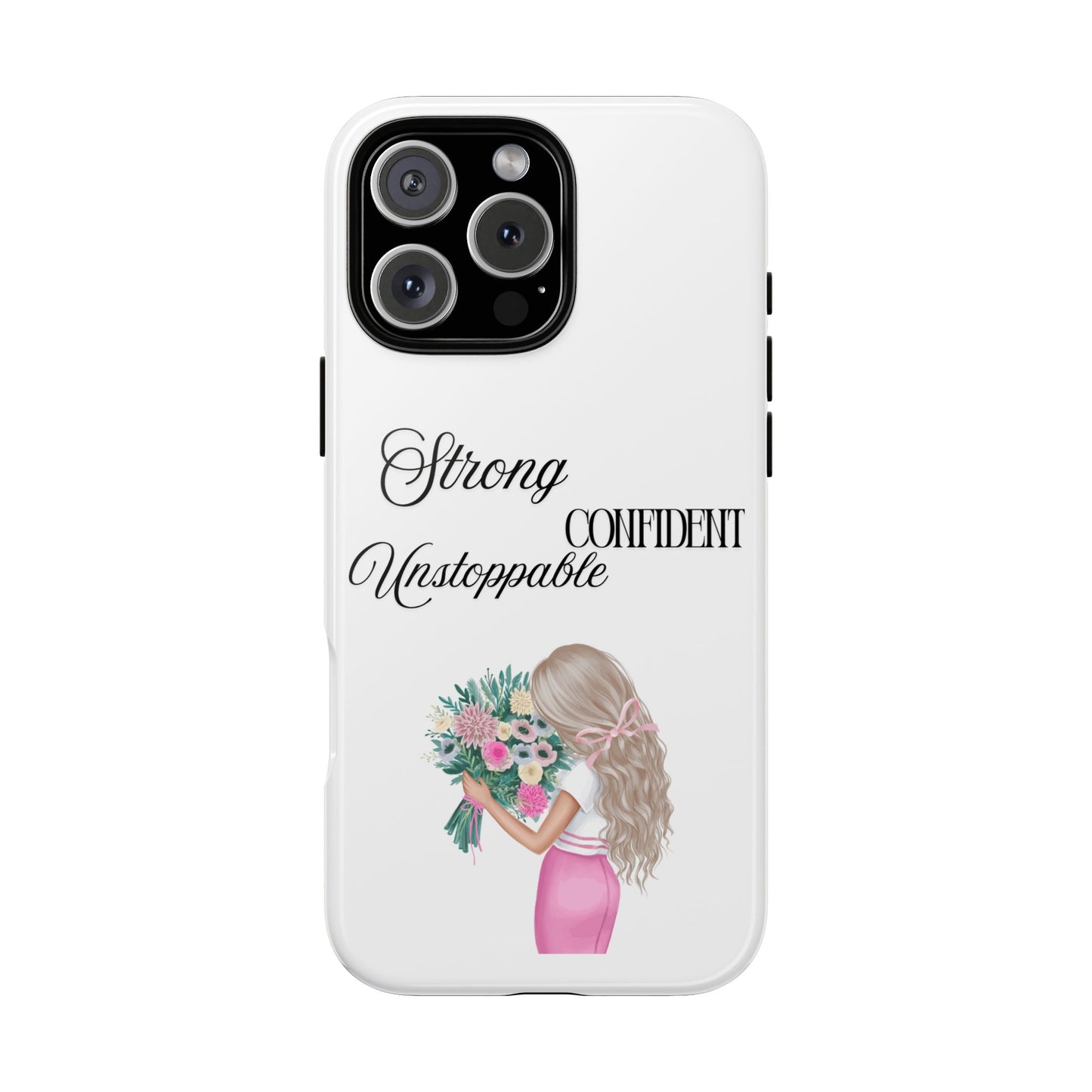 Dream Big, Stay Bold – Motivational Phone Case Compatible with iPhone & Samsung