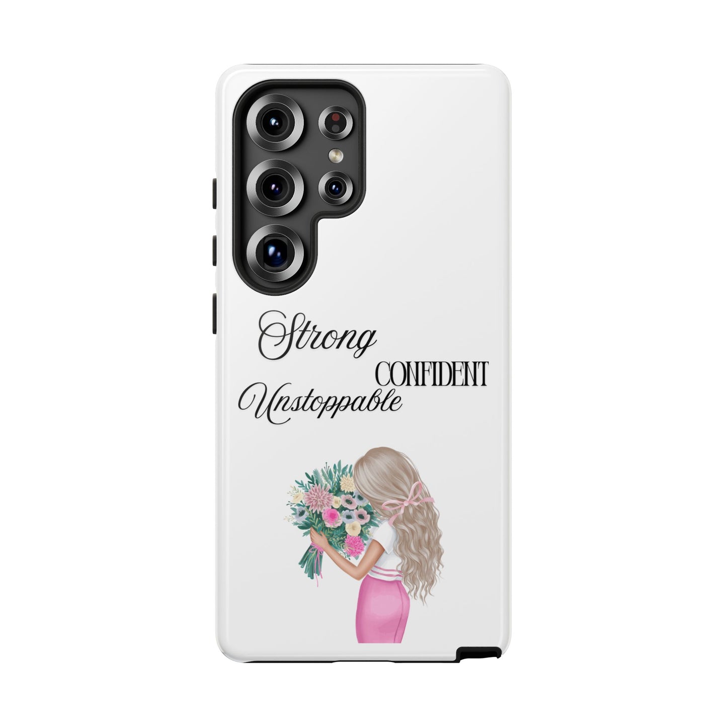 Dream Big, Stay Bold – Motivational Phone Case Compatible with iPhone & Samsung