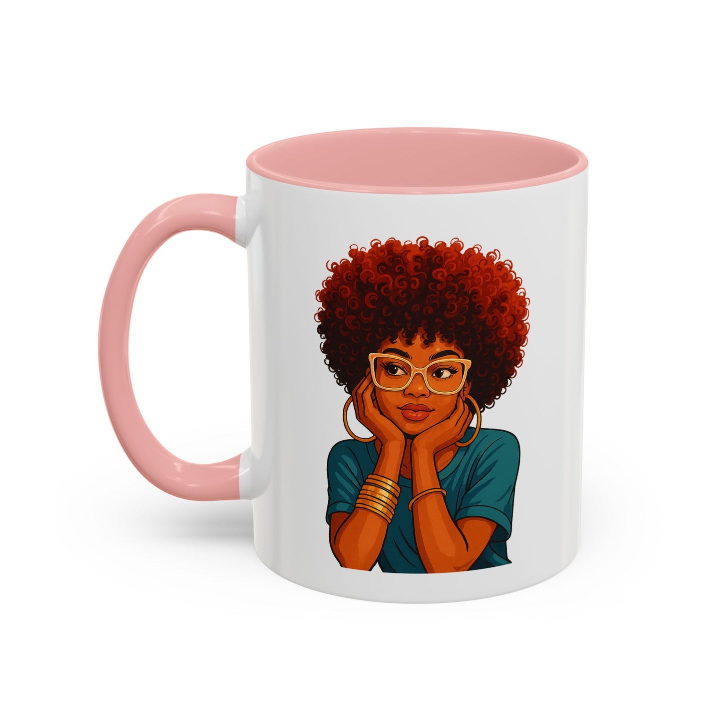 Afro Chic Mug – Style & Empowerment(11, 15oz)