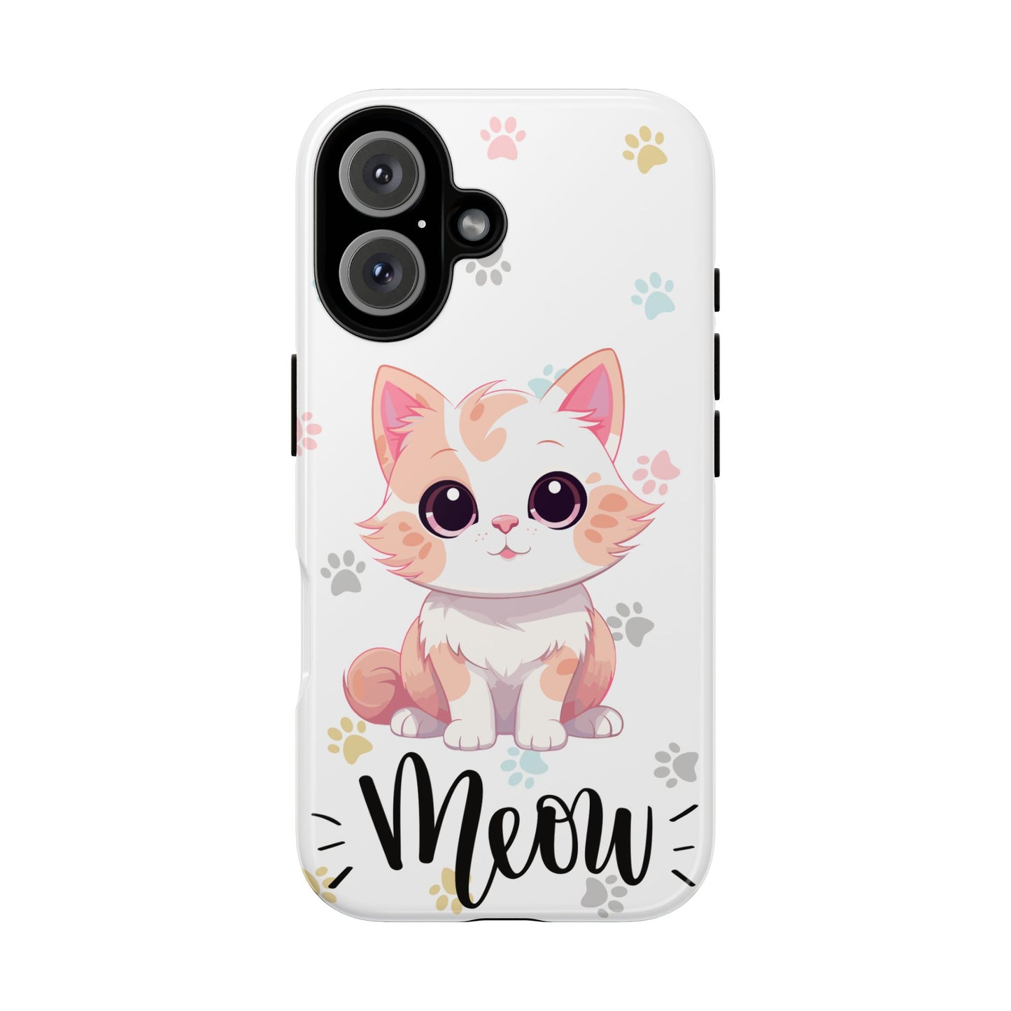 Cute Cat Phone Case – Stylish & Protective Cover for iPhone & Samsung