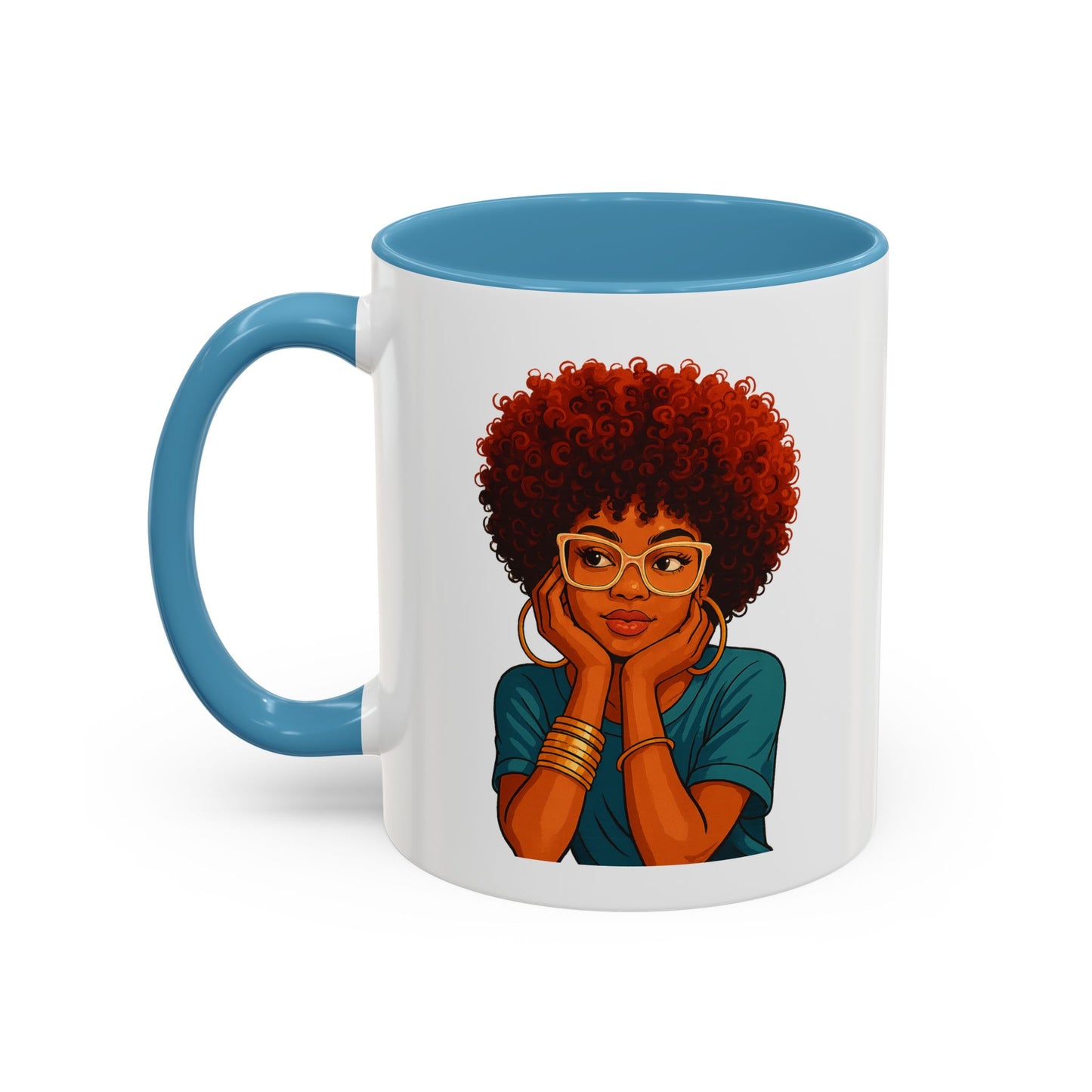 Afro Chic Mug – Style & Empowerment(11, 15oz)