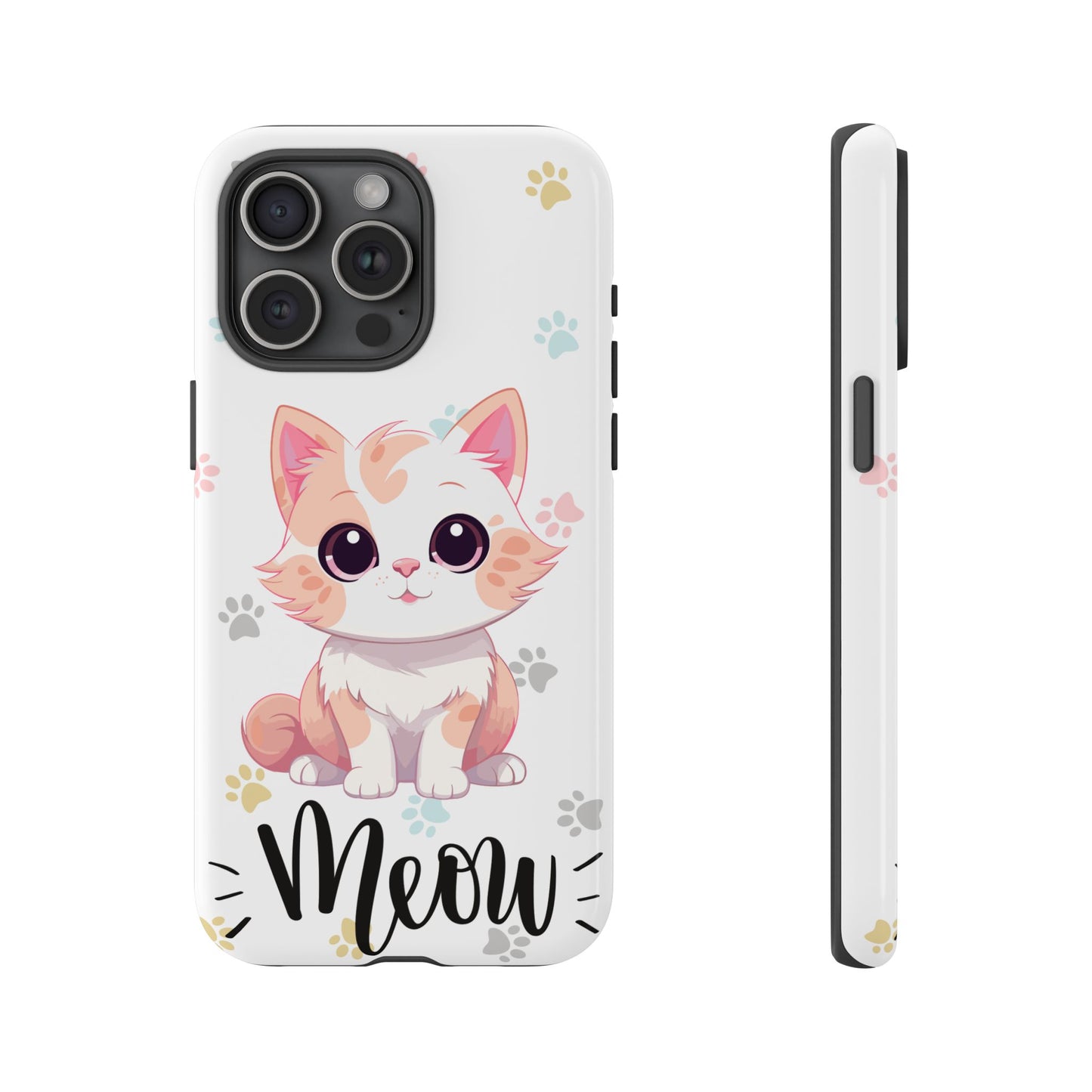 Cute Cat Phone Case – Stylish & Protective Cover for iPhone & Samsung