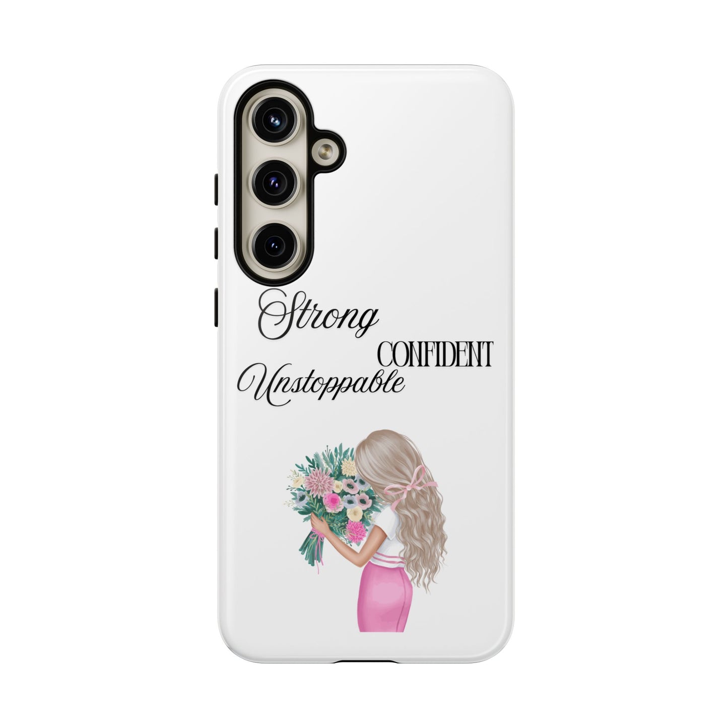 Dream Big, Stay Bold – Motivational Phone Case Compatible with iPhone & Samsung