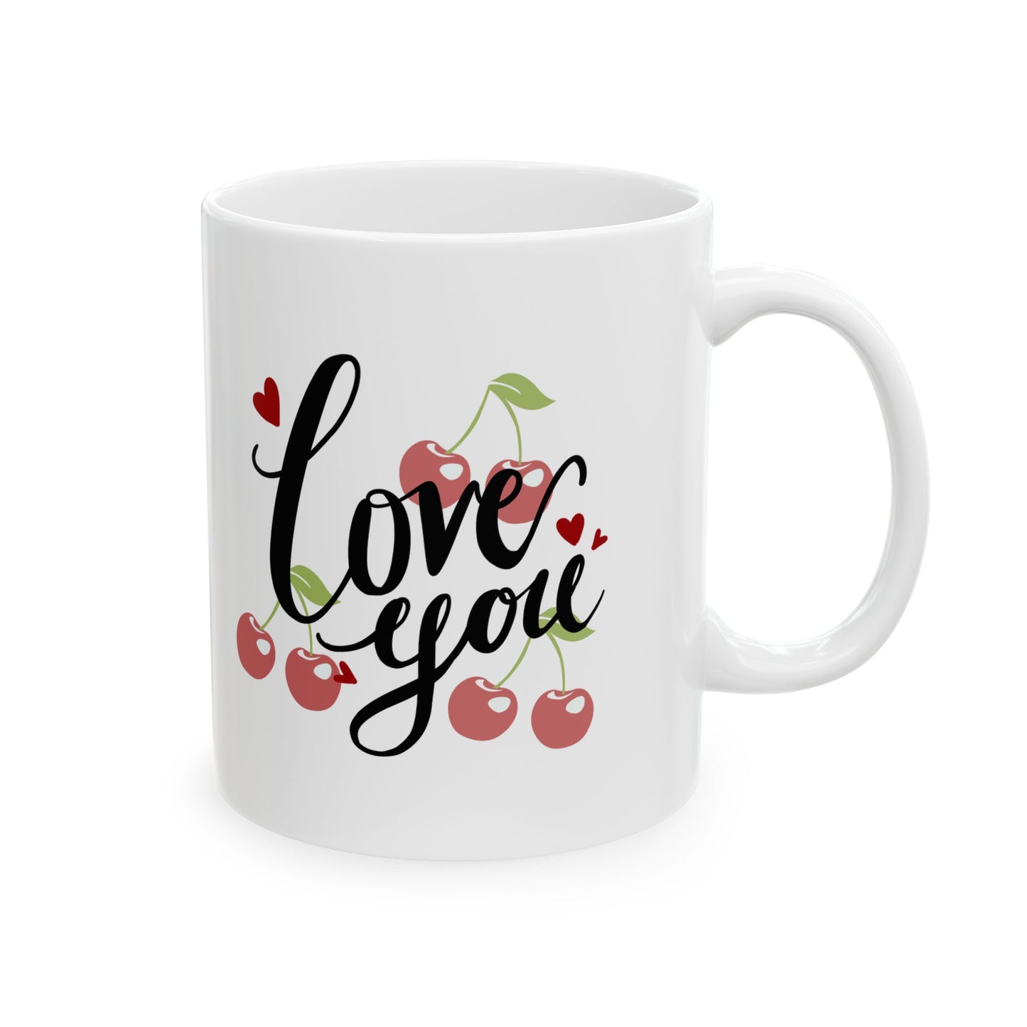 Ceramic Mug,love you (11oz, 15oz)