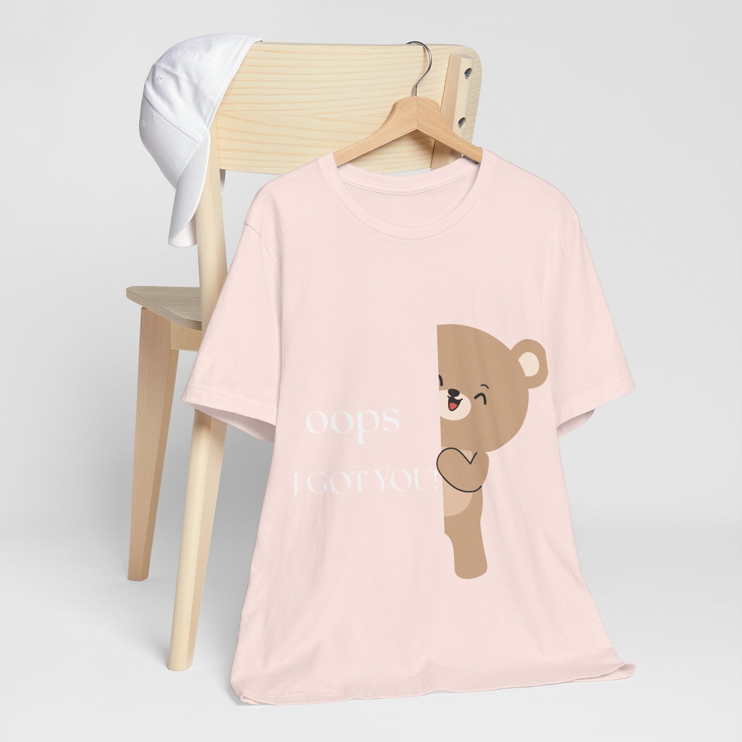 Oops… I Got You” Bear Graphic Tee
