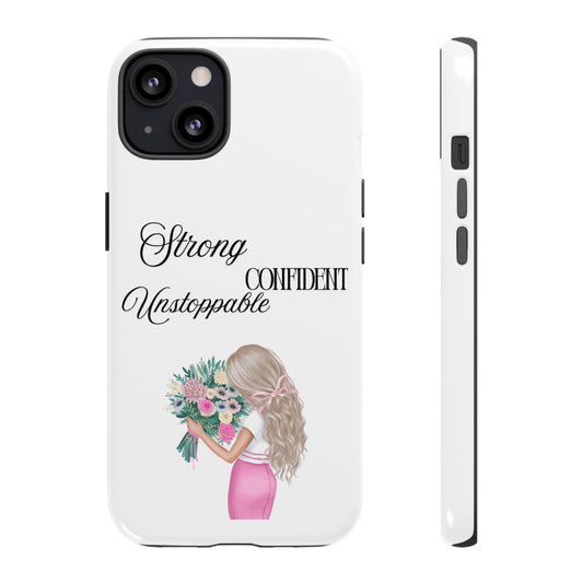 Dream Big, Stay Bold – Motivational Phone Case Compatible with iPhone & Samsung