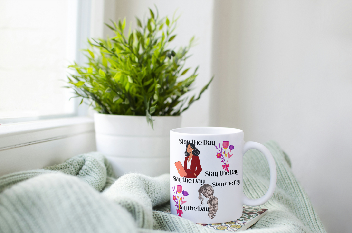 “Slay the Day” Mug, (11oz, 15oz)