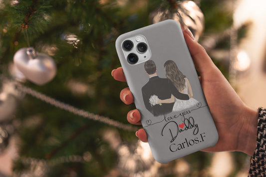 I Love You Daddy – Customizable Phone Case for iPhone & Samsung