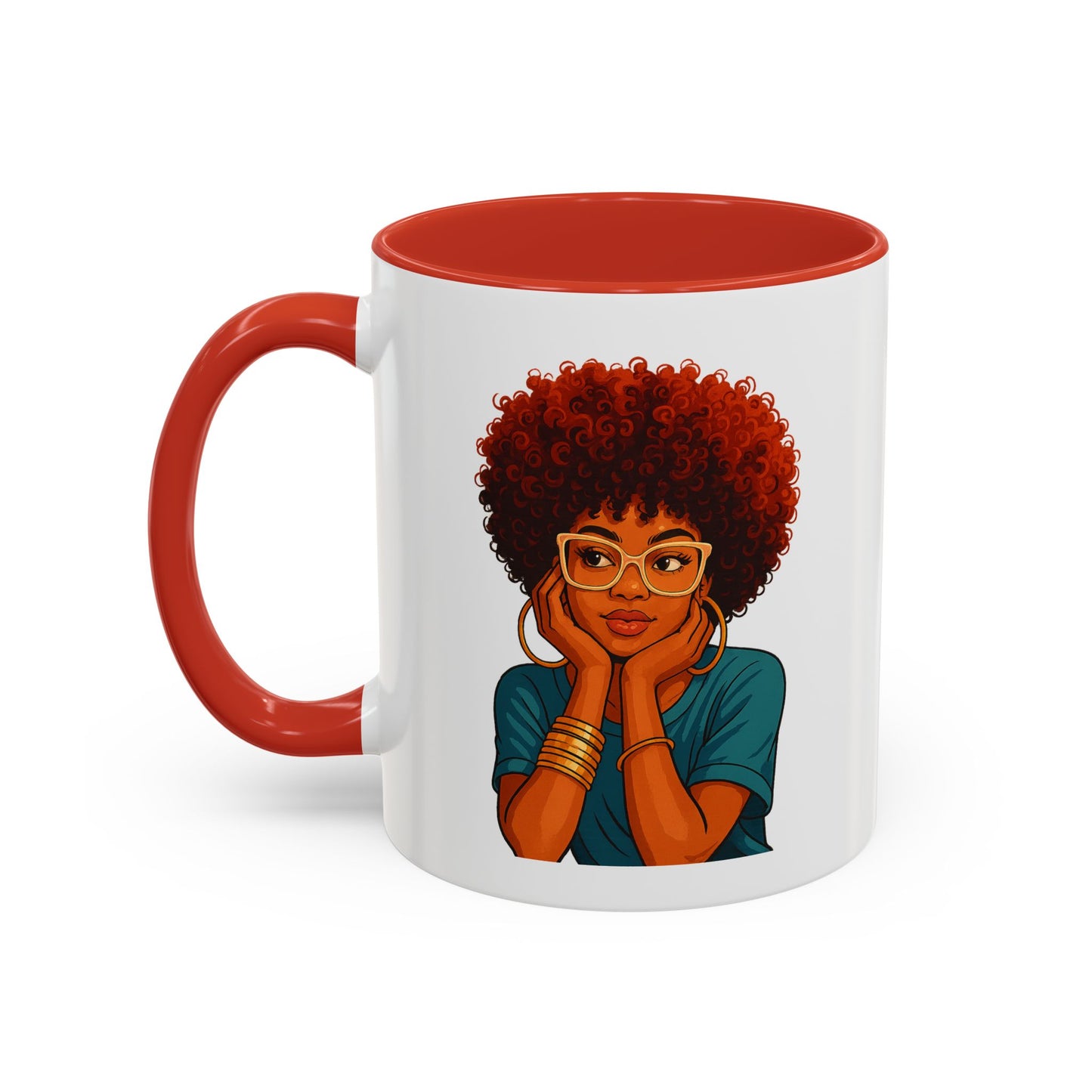 Afro Chic Mug – Style & Empowerment(11, 15oz)