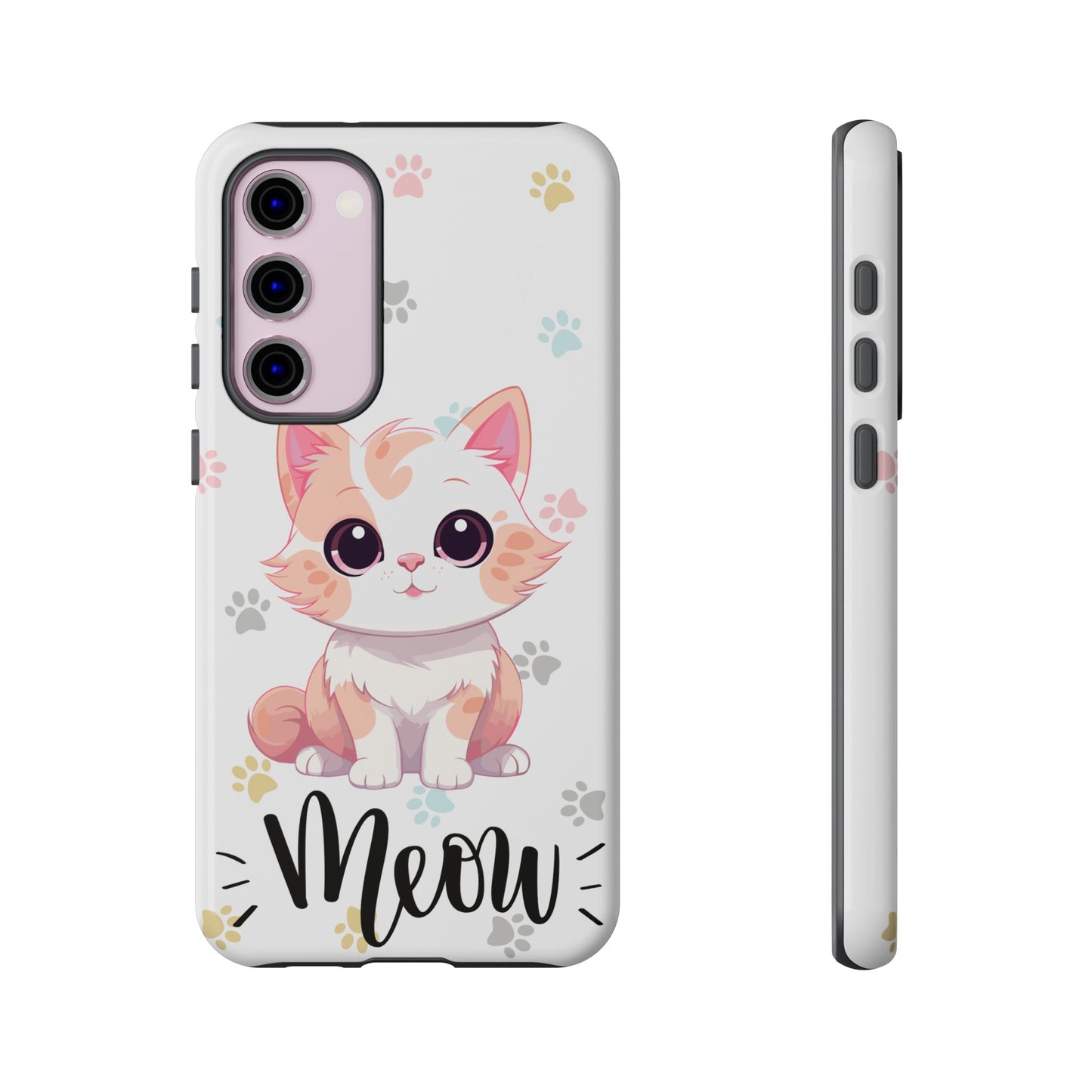 Cute Cat Phone Case – Stylish & Protective Cover for iPhone & Samsung