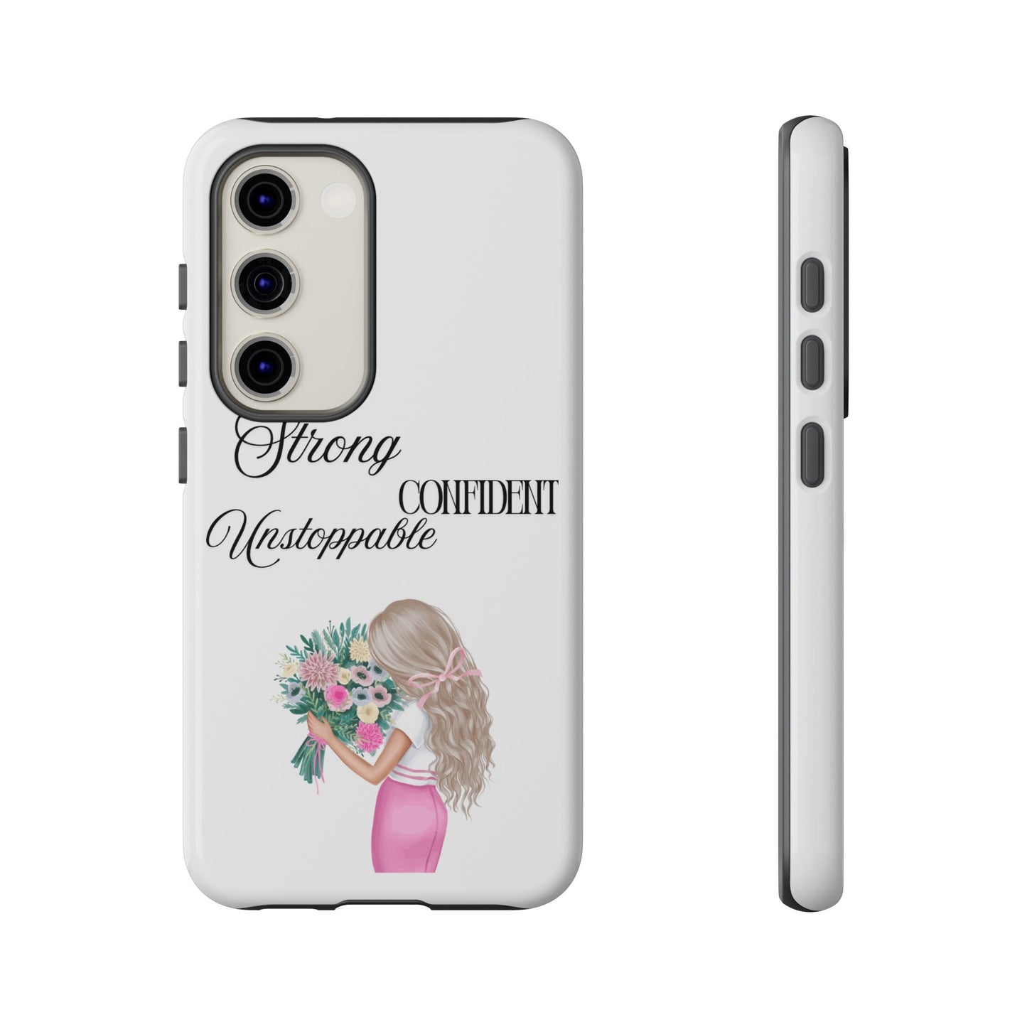 Dream Big, Stay Bold – Motivational Phone Case Compatible with iPhone & Samsung