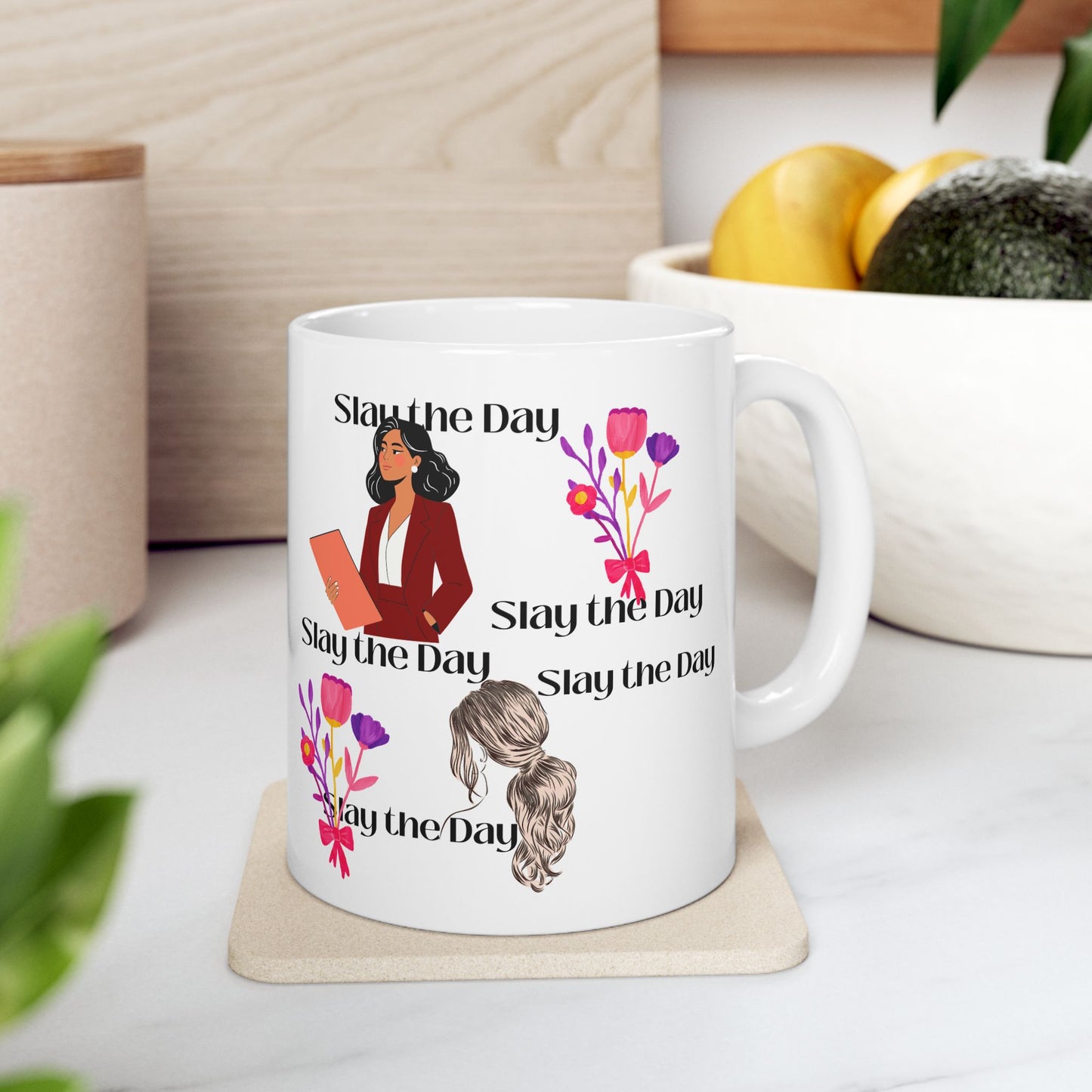 “Slay the Day” Mug, (11oz, 15oz)