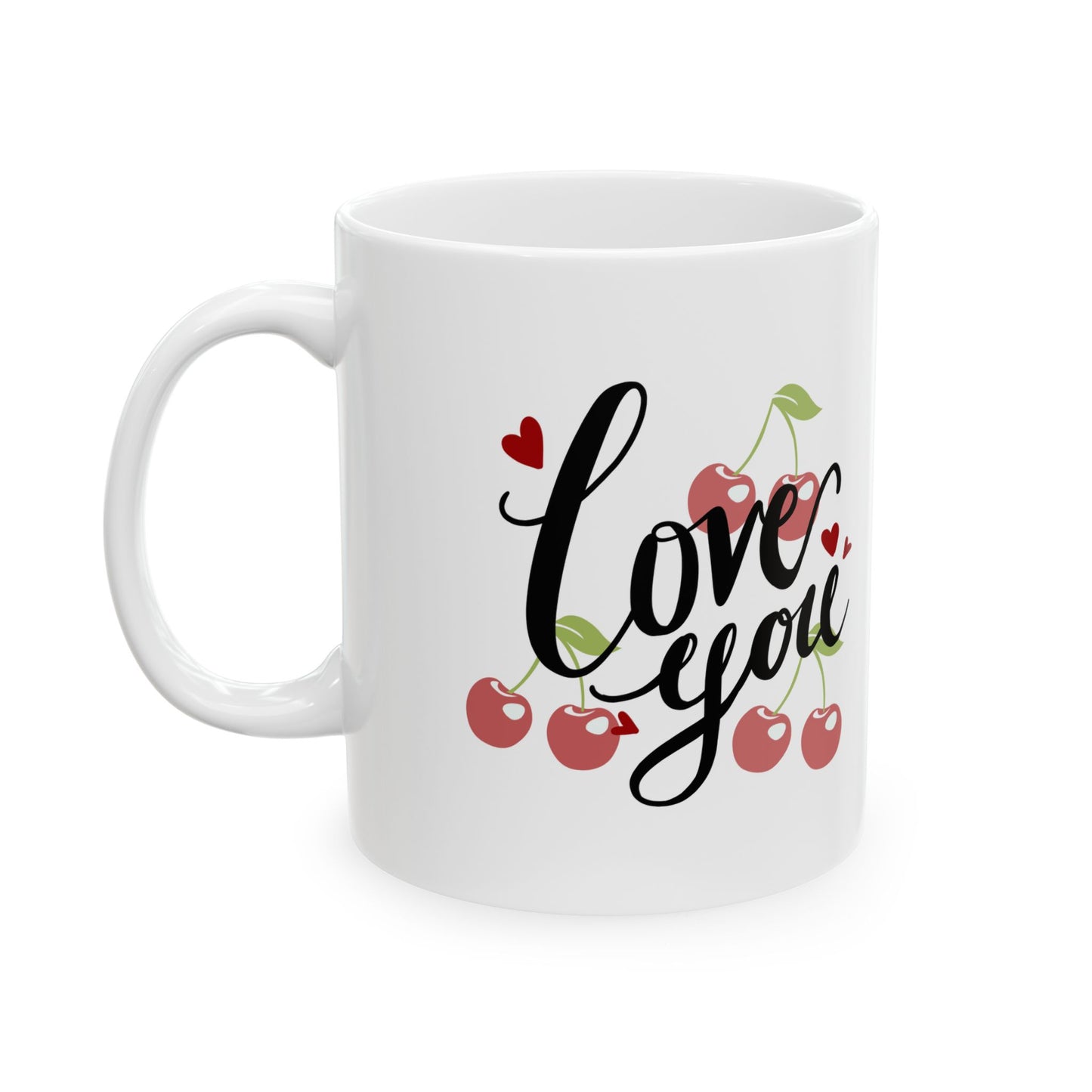 Ceramic Mug,love you (11oz, 15oz)