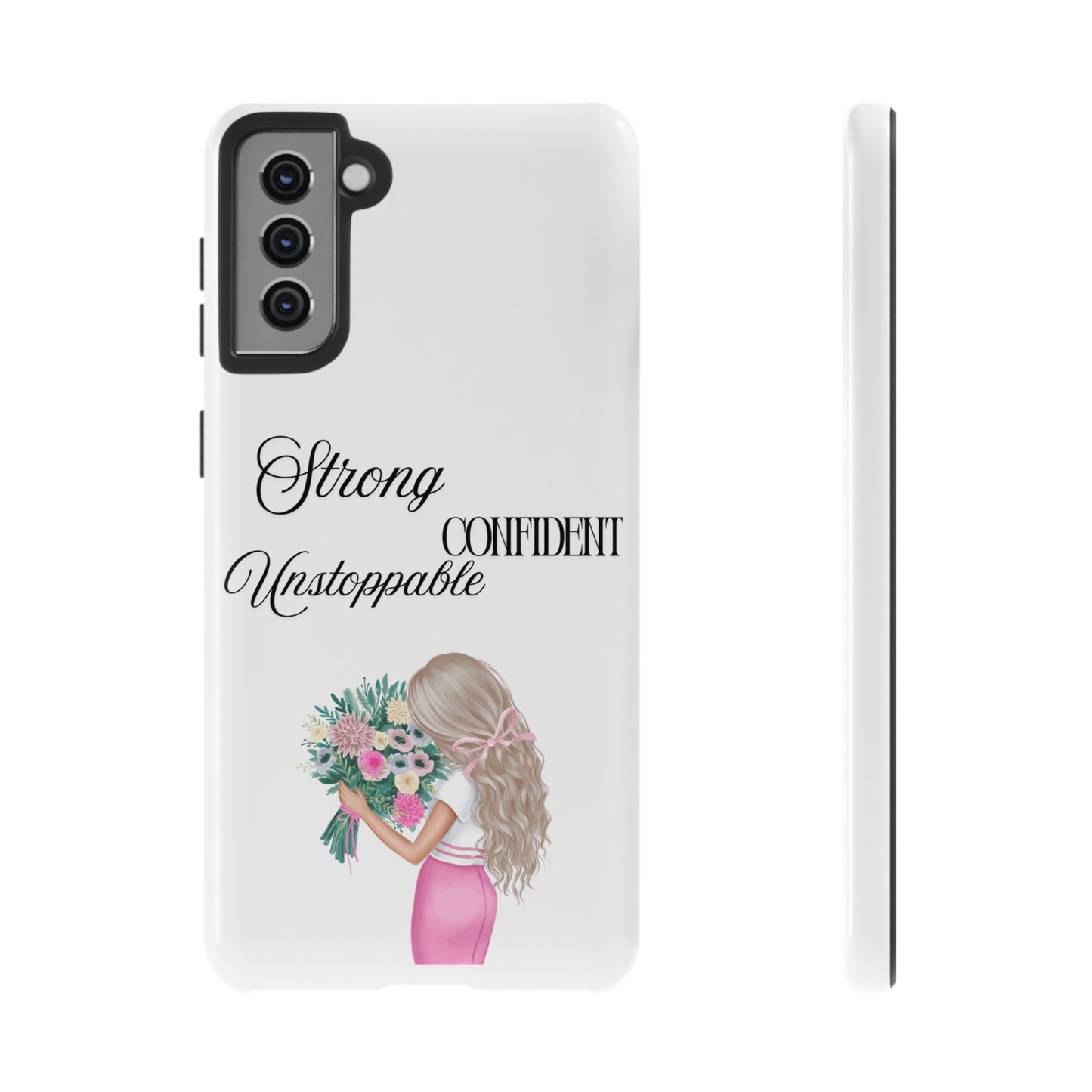Dream Big, Stay Bold – Motivational Phone Case Compatible with iPhone & Samsung
