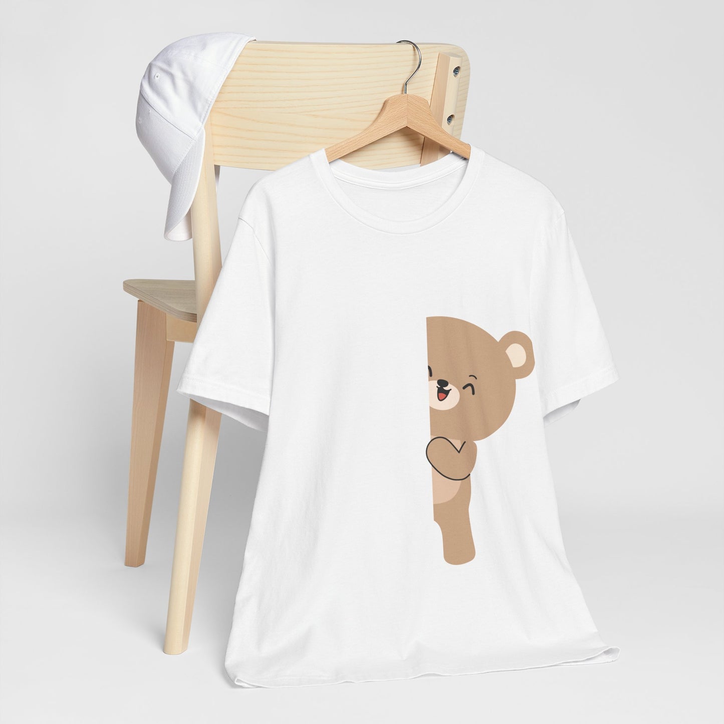 Oops… I Got You” Bear Graphic Tee