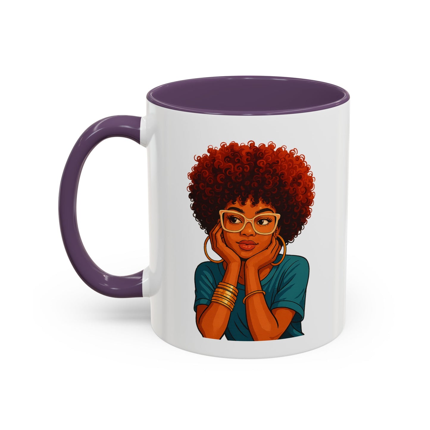 Afro Chic Mug – Style & Empowerment(11, 15oz)