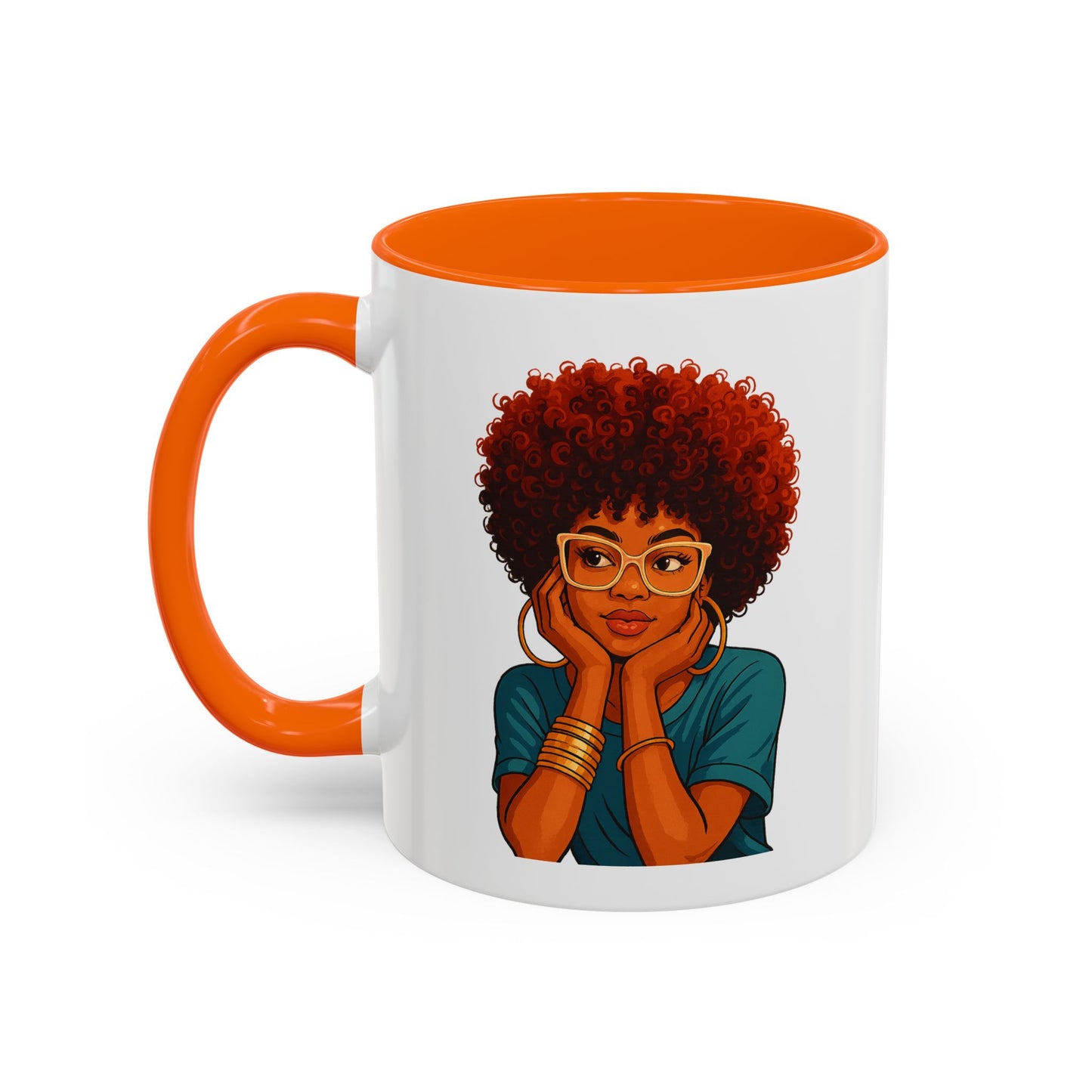 Afro Chic Mug – Style & Empowerment(11, 15oz)