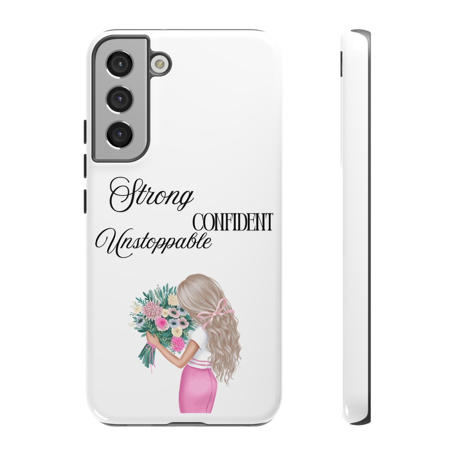 Dream Big, Stay Bold – Motivational Phone Case Compatible with iPhone & Samsung