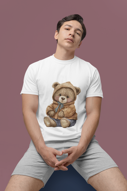 Cozy Bear Hoodie T-Shirt – Cute & Casual Everyday Wear